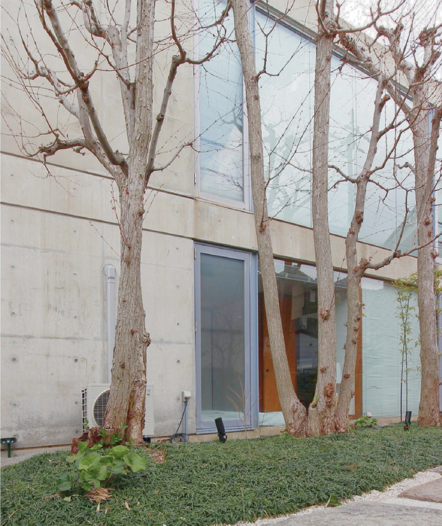 Ta-Ke Residence Kyoto — concrete, light-washed renovation in Kyoto, Japan